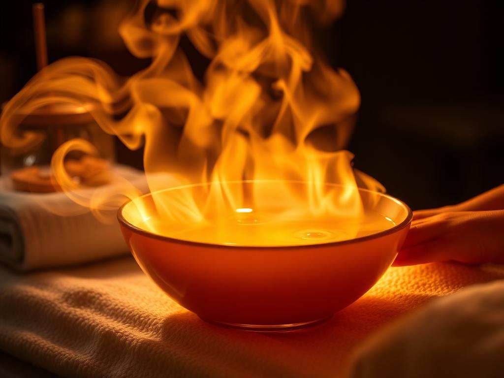 Hot Oil Massage
